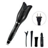 Multifunctional Automatic Hair Curler Ceramic Infrared Heating Auto Rotating LCD Display Curling Iron Styling Tool US EU plu