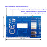 DIY electronic kit SMD components soldering practice board LED flshing light for electronic technology training