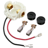 Carbon Brush+Caps+Cap Covers+Brush Holder Set for Makita 638921-2 638448-2 CB430 BGA450 BGA452 BJS160 BJS161 DGA452REF GA400 NEW
