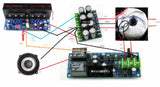 L150W stereo MOSFET IRFP250 Amplifier Board 200W 8R 2-Channel AMP Assembled Board