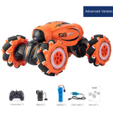 2.4G 4WD RC Car Gesture Sensor 360°Stunt Car Drift Twisting Flash Dancing Vehicle Off-road Remote Control Car Model Kid Boy Gift