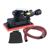 Random Orbit Air Sander with 90x175mm Base Self Vacuuming Pneumatic Sander Air-operated Polisher for Auto Body Work Furniture