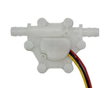 USN-HS06PA-2 6mm Hose Barb Hall Water flow Sensor arduino Turbine Flow Meter 0.2-2.5L/min 1% Error Ideal for Drinking Machine