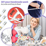 Soft Tape Measure For Body Sewing Tailor Cloth Vinyl Measurement Craft Supplies,60Inch Accurate Soft Double Scale Ruler