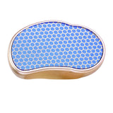 Foot File Remove Dead Skin Glass File and Rub Foot Board Nano Glass Foot Grinder (Rosy Golden)