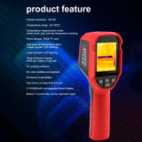 Infrared Thermal Imager Camera Portable UTI690A 2.4 Inch LCD Display Handheld Warm Floor Pipeline Leakage Detector 6 Palettes