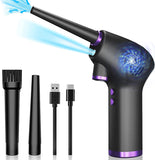 Air Duster Wireless Screen Laptop Dust Keyboard Cleaning Mini Air Blower Pet Hair Table Desk Cleaning Strong Wind Dust Blower
