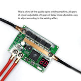 Digital Display Battery Spots Welding Circuit Board 20 Power Gears 29 Delay Times Adjustable 100-300A Large Current