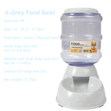 Pet Supplies 3.8L Large Capacity Pet Dog Cat Automatic Feeder Detachable Bowl Water Dispenser Food Feeding Device For Cat Dog