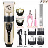 NEW2022 NEW Electrical Pet Clipper Professional Grooming Kit Rechargeable Pet Cat Dog Hair Trimmer Shaver Set Animals Hair