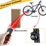Elecpow Wireless Waterproof Bike Vibration Alarm USB Charging Remote Control Bicycle Motorcycle Electric Vehicles Alarm System