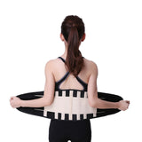 Medical Therapy Lumbar Support Belt Widen Waist Support Orthopedic Spine Back Brace Posture Corrector Belt Health Care Men Women