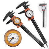 0-150mm Metric Plastic Band Watch Caliper 0-6" Plastic Vernier Caliper Plastic Caliper