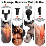 Mini Massage Gun Mini Size Massagers Muscle Massage Gun for Athletes Rechargeable Percussion Portable Handheld Fascial Gun