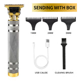 HOODAKANG Hair Trimmer Baldheaded Hair Clipper Electric Cordless Shaver Barber Precision Finishing Hair Cutter Beard Shaving Mac