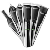 VGR all in one Rechargeable beard hair trimmer for men grooming kit electirc shaver body trimmer edge nose ear trimmer eyebrow