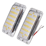 2 Pieces Double Coil Humbucker Pickups Neck&amp;Bridge for Electric Guitar Parts