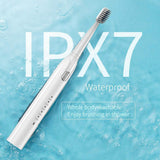 Electric automatic rechargeable  sonic IPX7  Waterproof toothbrush 5 Models with 2 Brush 3 Color