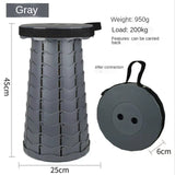 Outdoor Furniture Retractable Stool Chairs Portable Stool Lounge Folding Chair Camping Stool Foldable Convenient Fishing Chair