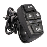 Dropship-Ebike Light Switch+Horn and Turning Light Switch Scooters Electric Bicycle Intelligent Mountain Bike Parts Accessories
