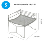Camping Wood Burner Firewood Rack Campfire Grill with Carrying Bag for Indoor Outdoor Picnic BBQ Camping Backpacking Fishing