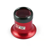 5x 10x Loupe Sapphire Metal Lens Barrel Watchmaker  Magnification Magnifier for Watches To Repair Elderly Reading Books