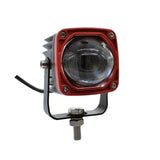 3inch Round Flush Mount Led Work Light White-Yellow-Color-in-One 8D Projector Lens 20W Driving Lamp for Off-road Cars Trucks 12V