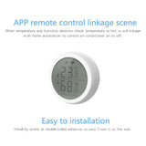 1PC Wireless Smart Digital Thermometer Hygrometer Fashion LCD Temperature and Humidity Sensor Controller Meter For Home Office