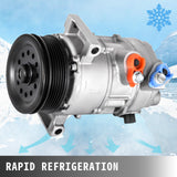 VEVOR Auto AC Compressor for Jeep /Dodge 2007-2018 1.8 / 2.0 / 2.4L Car Air Conditioning Compression System Rapid Refrigeration