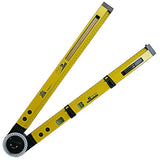 Multi-functional Woodworking Scribe Compass Slope Measurement Angle Instrument 67JE