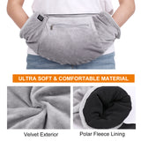 Electric Heated Hand Warmer Muff Cold Weather Thermal Glove Waist Bag for Hunting Skiing Camping