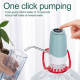 Water Bottle Pump Usb Charging Automatic Drinking Water Pump Portable Electric Water Dispenser Switch For Water Pumping Device