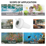Bluetooth Swimming Pool Thermometer Inkbird IBS-P01B for Spa Bath Water Sauna Aquariums Fish Ponds Hot Spring Smart Home APP