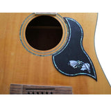 Rosewood Shell Inlay Acoustic Guitar Pickguard Pick Guard Morning
