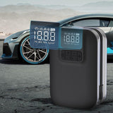 Dropship-Portable Tire Inflator,150PSI Electric Air Compressor with Pressure Gauge Digital Display for Car BicycleTire Inflator