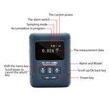 Nuclear Radiation Detector EMF Meter Radiation Dosimeter Radioactive Tester Geiger Counter Nuclear Meter Hard β-ray γ-ray X-ray