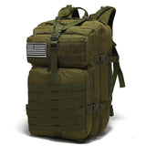Military Backpack Backpack Picnic Drawstring Field Survival 800D Waterproof Oxford 40L Waist Camping Bag Practical Tactical