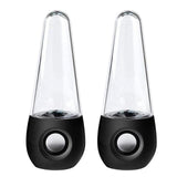 2022.NEW 1Pcs LED Light Musical Water Dancing Fountain Speaker Subwoofer HIFI 3D Computer Music Stereo Surround Support Player