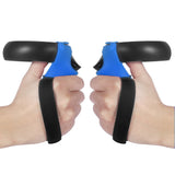 3PCS Controller Cover  Suitable for Oculus Quest/Rift S VR Glasses Silicone Handle Sleeve Anti-drop Strap Controller Cover