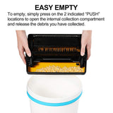 Cleanhome Carpet Floor Sweeper Cleaner for Home Office Carpets Rugs Undercoat Carpets Dust Scraps Paper Cleaning with Brush