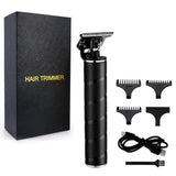 2020 USB T9 Rechargeable Hair Clipper Electric hair trimmer Cordless Shaver Trimmer 0mm Men Barber Hair Cutting Machine for men