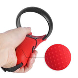 3PCS Controller Cover  Suitable for Oculus Quest/Rift S VR Glasses Silicone Handle Sleeve Anti-drop Strap Controller Cover