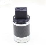 Hifi FI-50 FI50M Carbon Fiber Rhodium Plated AC Power Electrical Male female connector 20A IEC EU US IEC Plug