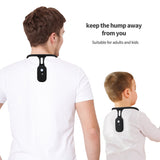 Silicone Invisible Posture Corrector Anti-Humpback Back Shoulder Spine Reminder Humpback Training Belt Health Fixer Adult Child
