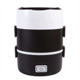 Pressure Cooker Parts 3 Tier Electric Heated Heating Lunch Box Set Food Warmer Container Bento Portable 220V Kitchen Cooking