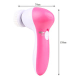 Electric Facial Cleaning Brush Multifunction Device Sonic Face Cleansing Brush Deep Cleaning Pore Skin Care Face Massage Brush