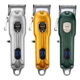 Professional LCD display Hair Clipper for Men Electric Hair Trimmer Barber Hair Cutting Machine USB Rechargeable Beard Trimmer