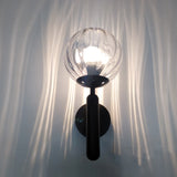 Modern Indoor Wall Lamp Nordic Bedroom Lamp Gold Black Glass Bedside Lighted Interior Led Lights Decoration for Wall AC85~260V