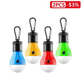 4 Colors Outdoor Tent Lamp Emergency Portable LED Bulb Light Camping Lantern Fishing Backpacking Lamps Camping Equipment