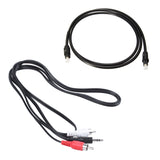 1 set Digital Optical Coaxial Signal to Analog Audio Converter Adapter & 1 pcs 3.5mm Headphones Plug Jack Audio Cable